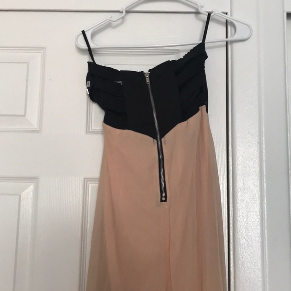 Strapless High low Dress with studs - Picture 5 of 6